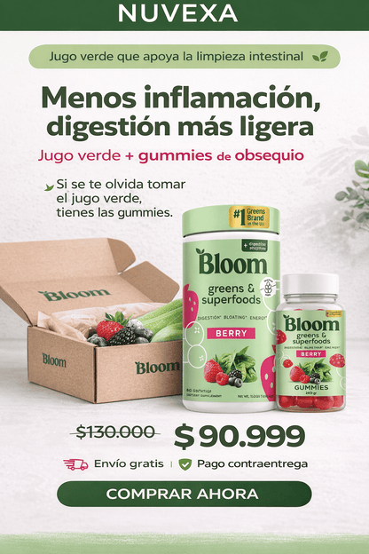 BLOOM KIWI + GOMAS